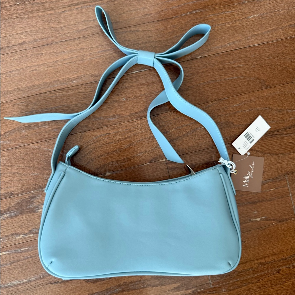 Mali + Lili Powder Blue Shoulder Bag
